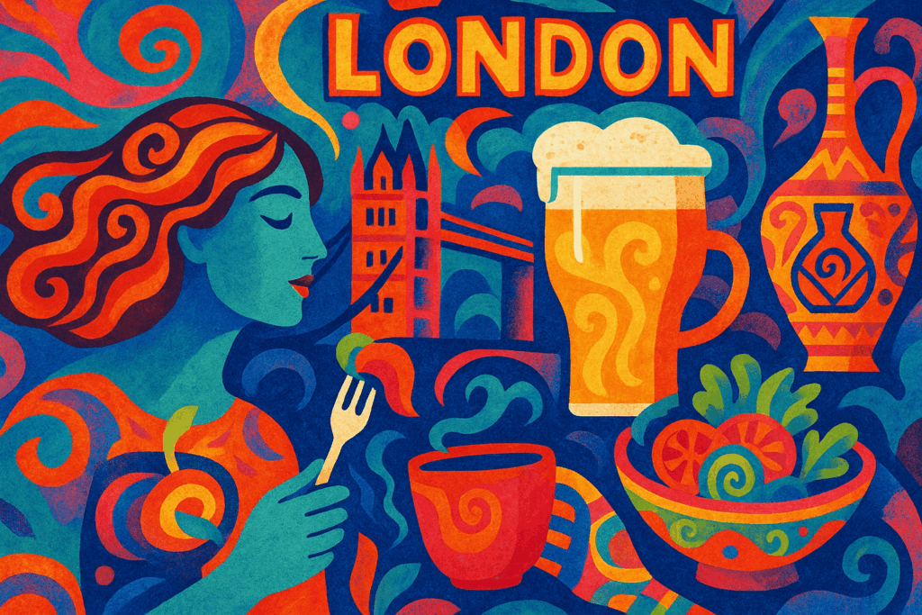 Experience the Vibrant Fusion of Food, Drink, and Craft Culture in London