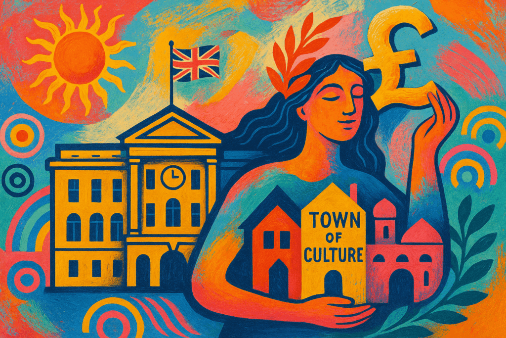 UK Government Launches New Funding and 'Town of Culture' Initiative for Creative Industries