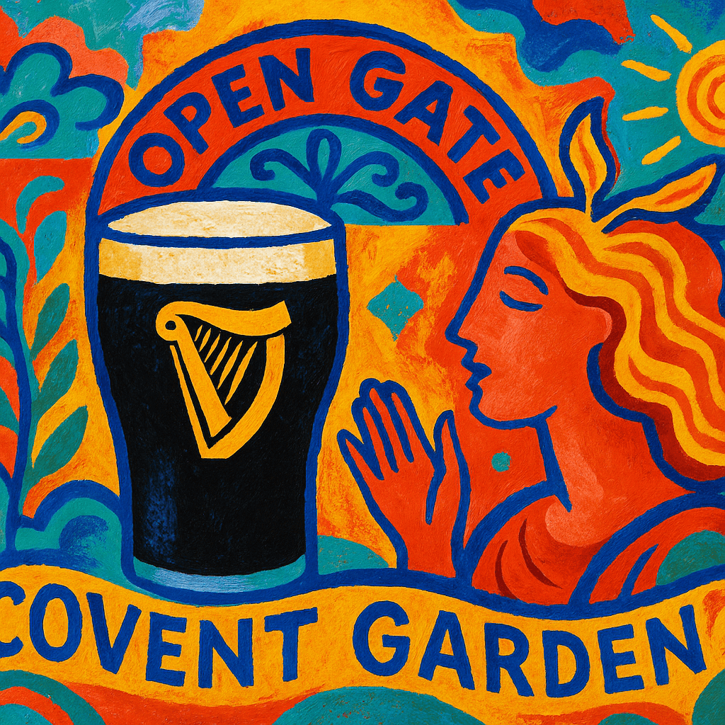 Guinness Open Gate Brewery Lands in Covent Garden — London’s New Craft Culture Spot