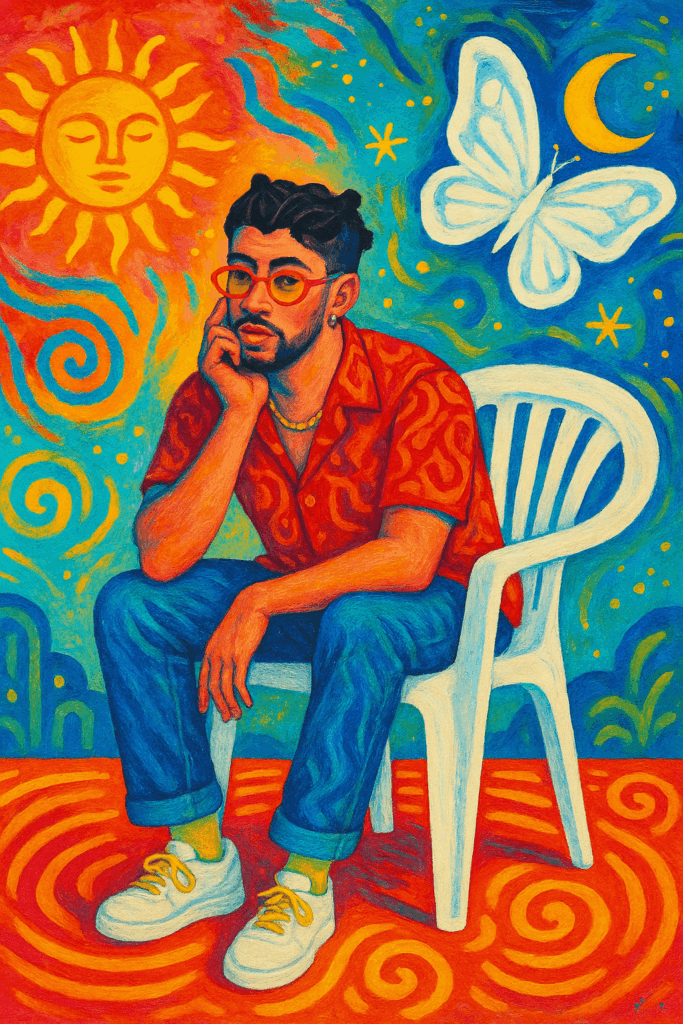 Why Bad Bunny Used the Monobloc Chair: A Small Object, Big Meaning