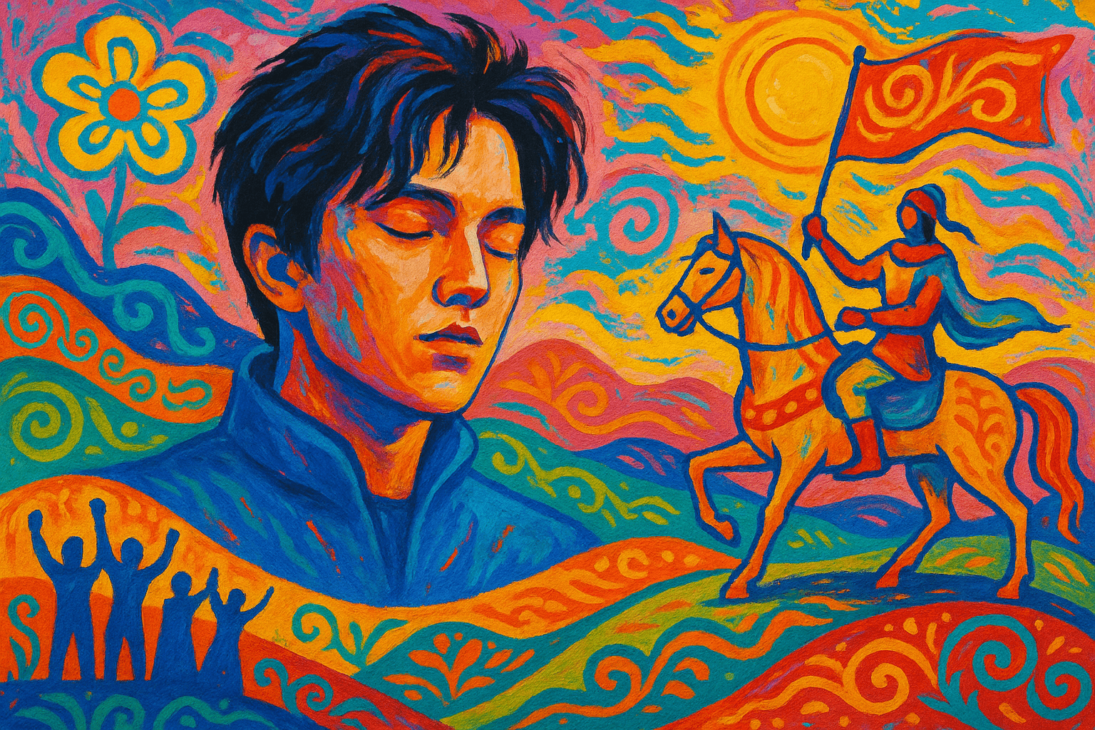 Dimash Fans Turn Galicia Into a Kazakh Steppe for Birthday Tribute