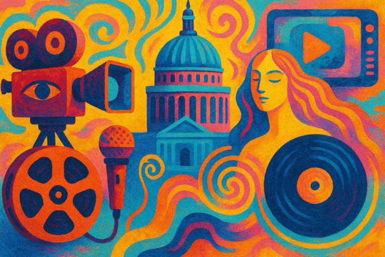 London's Creative Pulse: Film, Music and Media