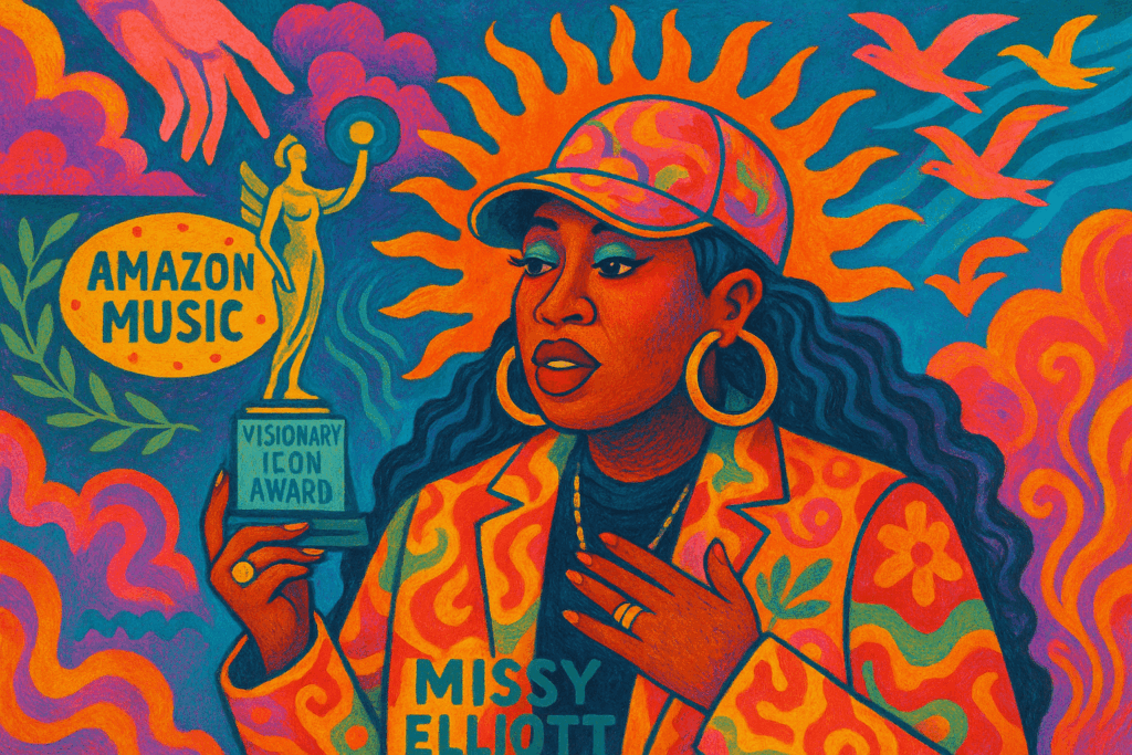 Missy Elliott Honored with Amazon Music Visionary Icon Award at Culture Creators Brunch