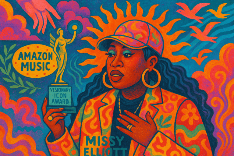 Missy Elliott Honored with Amazon Music Visionary Icon Award at Culture Creators Brunch