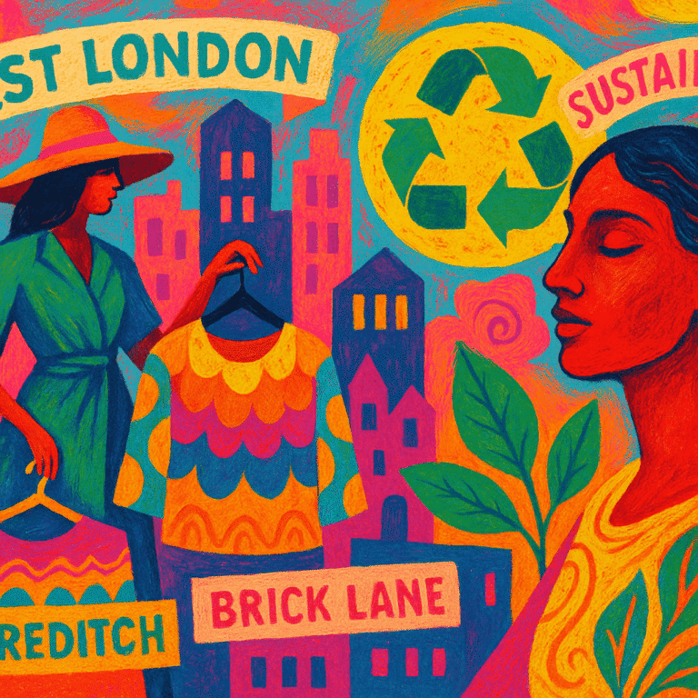 East London Sustainable Fashion Hubs: Shoreditch to Brick Lane