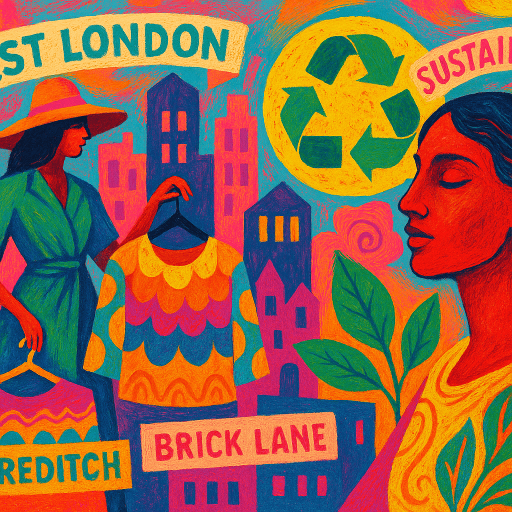 East London Sustainable Fashion Hubs: Shoreditch to Brick Lane